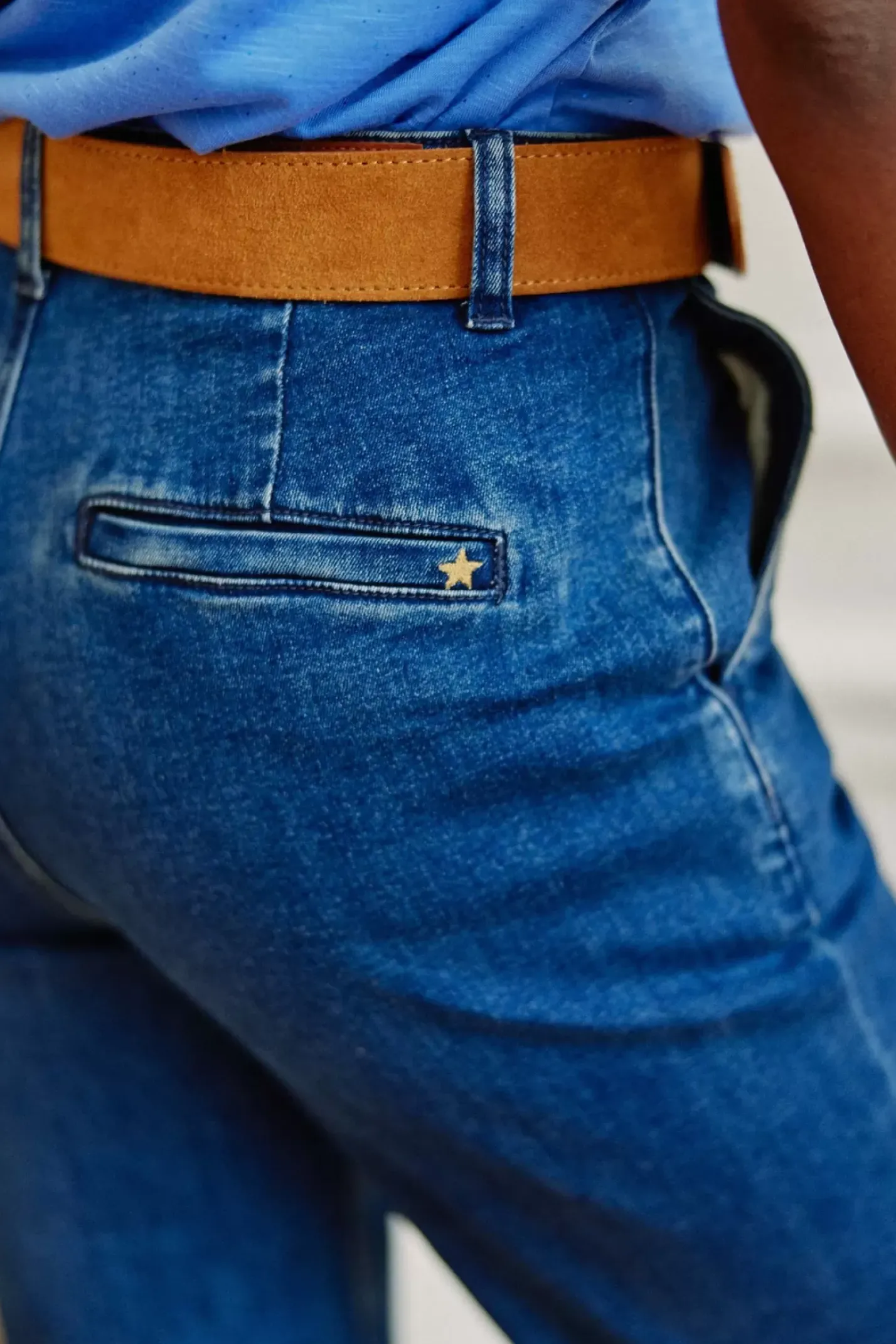 LA PETITE ÉTOILE Pantalons & Jeans|Jean Imogen Wash