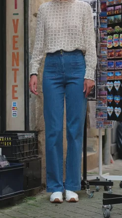 LA PETITE ÉTOILE Pantalons & Jeans|Jean Lison Stone