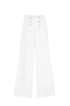 LA PETITE ÉTOILE Pantalons & Jeans|Jean Paula B Blanc