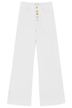 LA PETITE ÉTOILE Pantalons & Jeans|Jeans Atlanta T Blanc