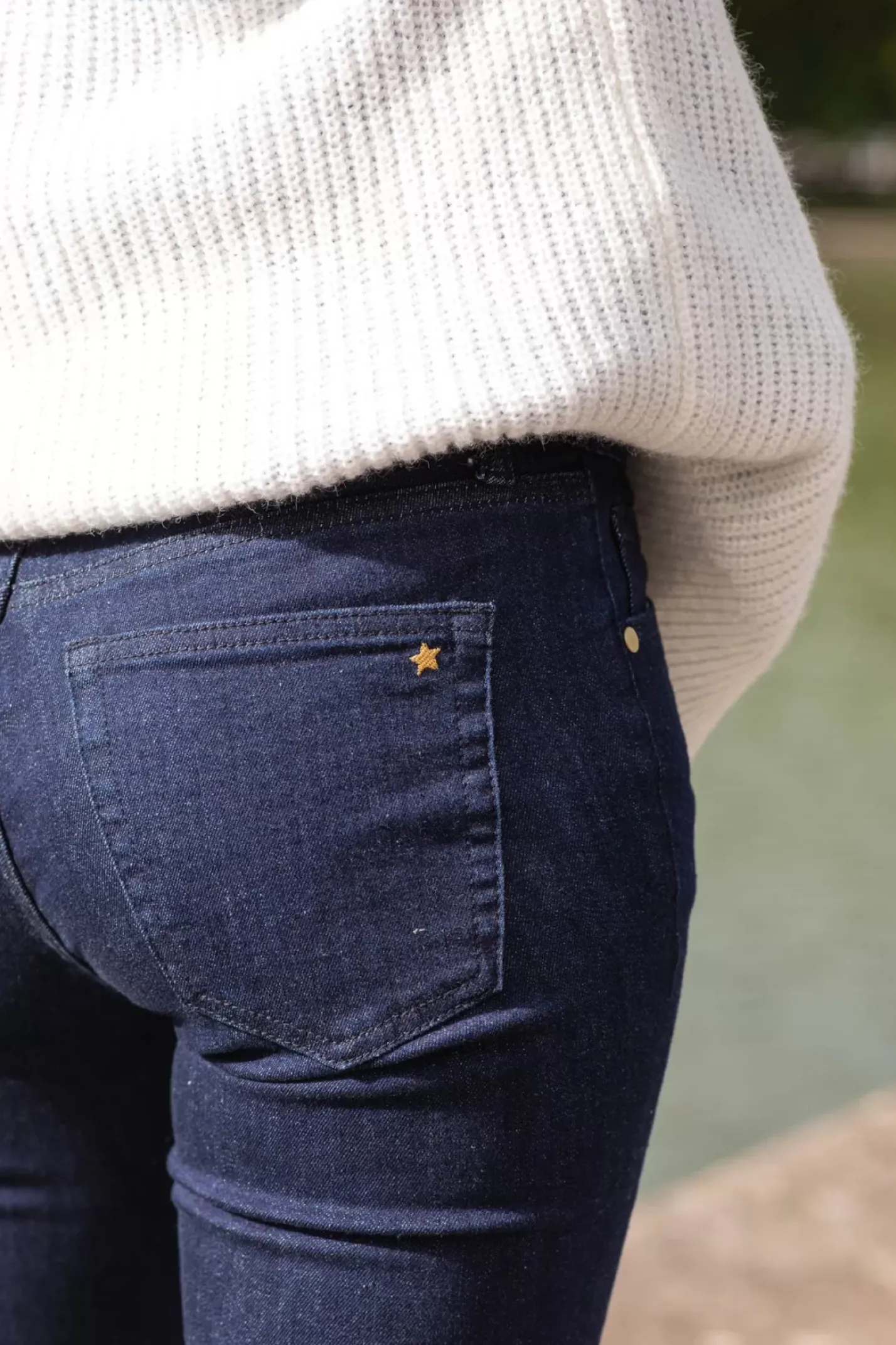 LA PETITE ÉTOILE Pantalons & Jeans|Jeans Maude Brut