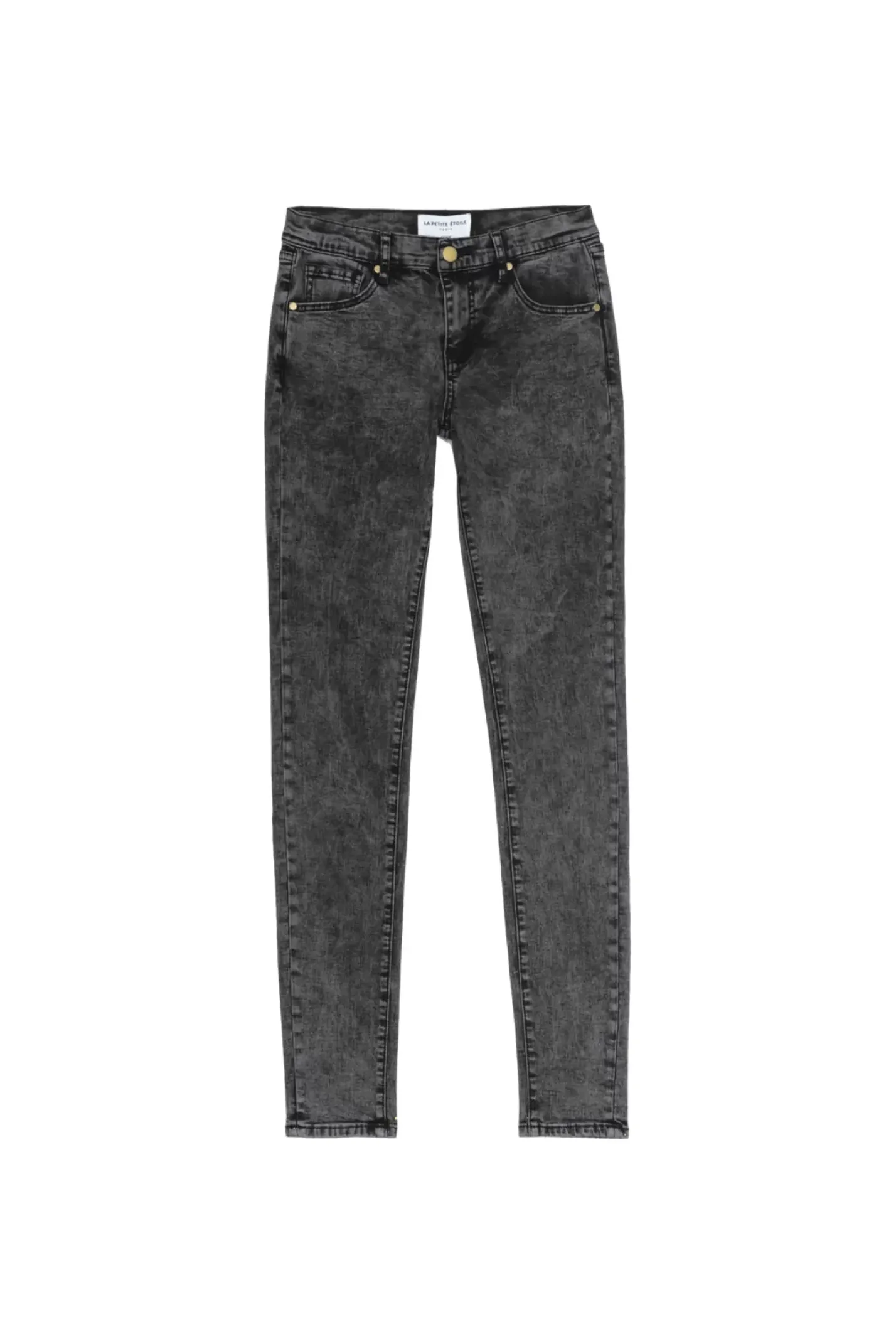 LA PETITE ÉTOILE Pantalons & Jeans|Jeans Maude Gris