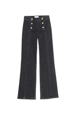 LA PETITE ÉTOILE Pantalons & Jeans|Jeans Paula G Gris
