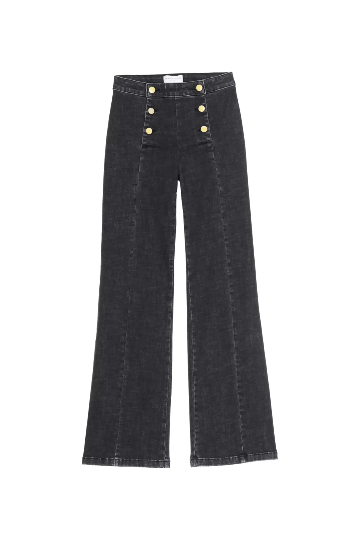 LA PETITE ÉTOILE Pantalons & Jeans|Jeans Paula G Gris