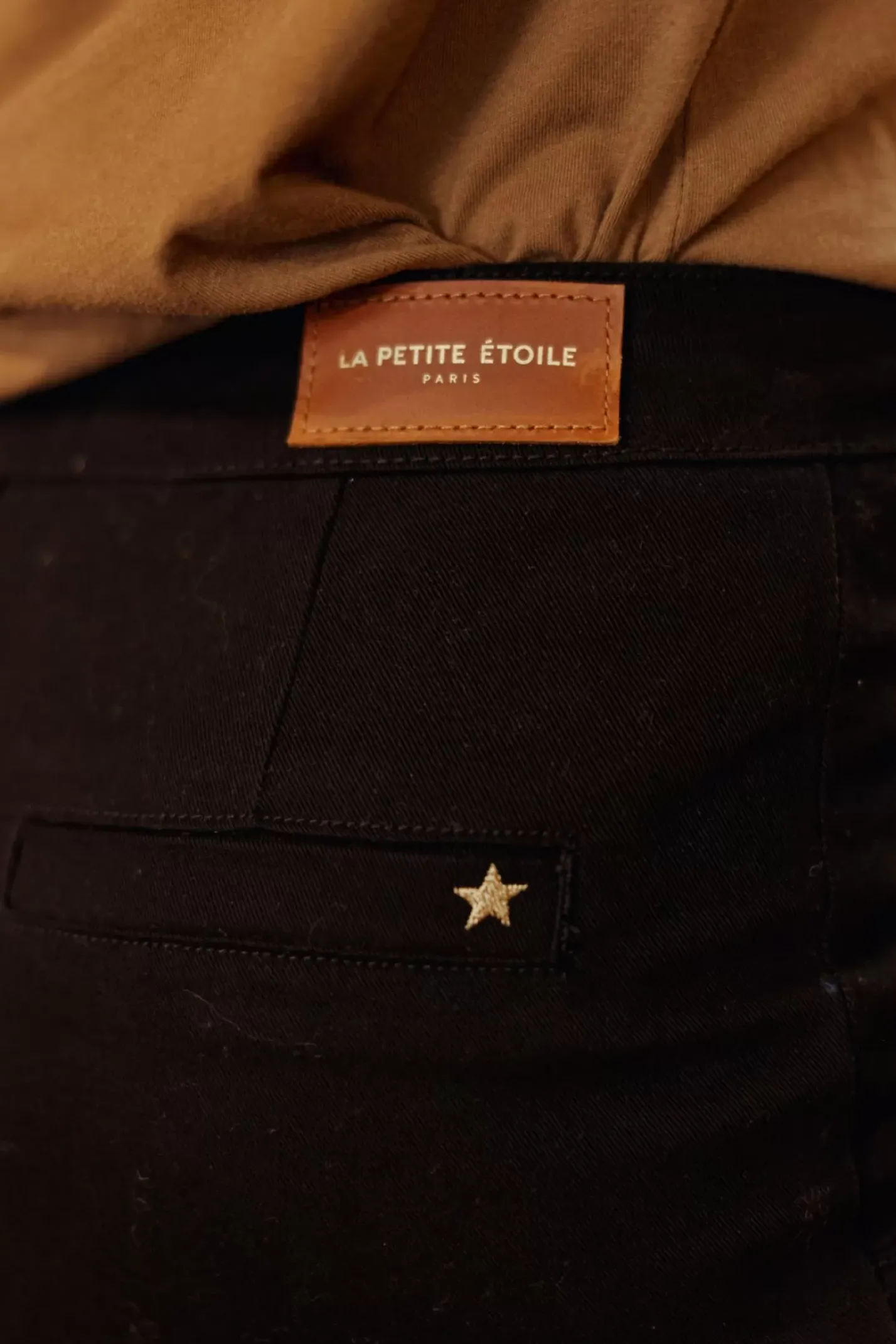 LA PETITE ÉTOILE Pantalons & Jeans|Jeans Paulie Noir