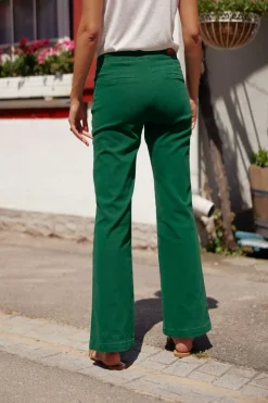 LA PETITE ÉTOILE Pantalons & Jeans|Jeans Paulie Vert