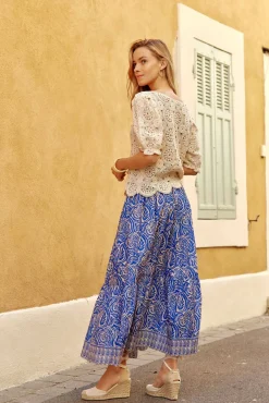 LA PETITE ÉTOILE Jupes & Shorts|Jupe 2-En-1 Agathaa Bleu