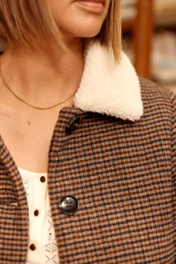 LA PETITE ÉTOILE Manteaux & Vestes|Manteau Mattie Petits Carreaux