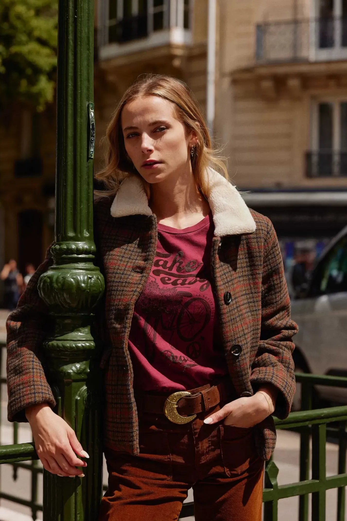 LA PETITE ÉTOILE Manteaux & Vestes|Manteau Mattie Grands Carreaux