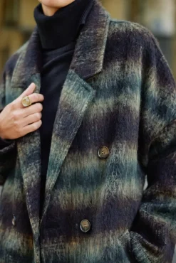 LA PETITE ÉTOILE Manteaux & Vestes|Manteau Orazio Noir/Vert