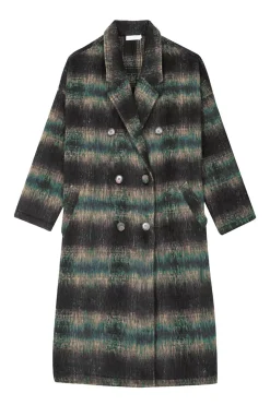 LA PETITE ÉTOILE Manteaux & Vestes|Manteau Orazio Noir/Vert