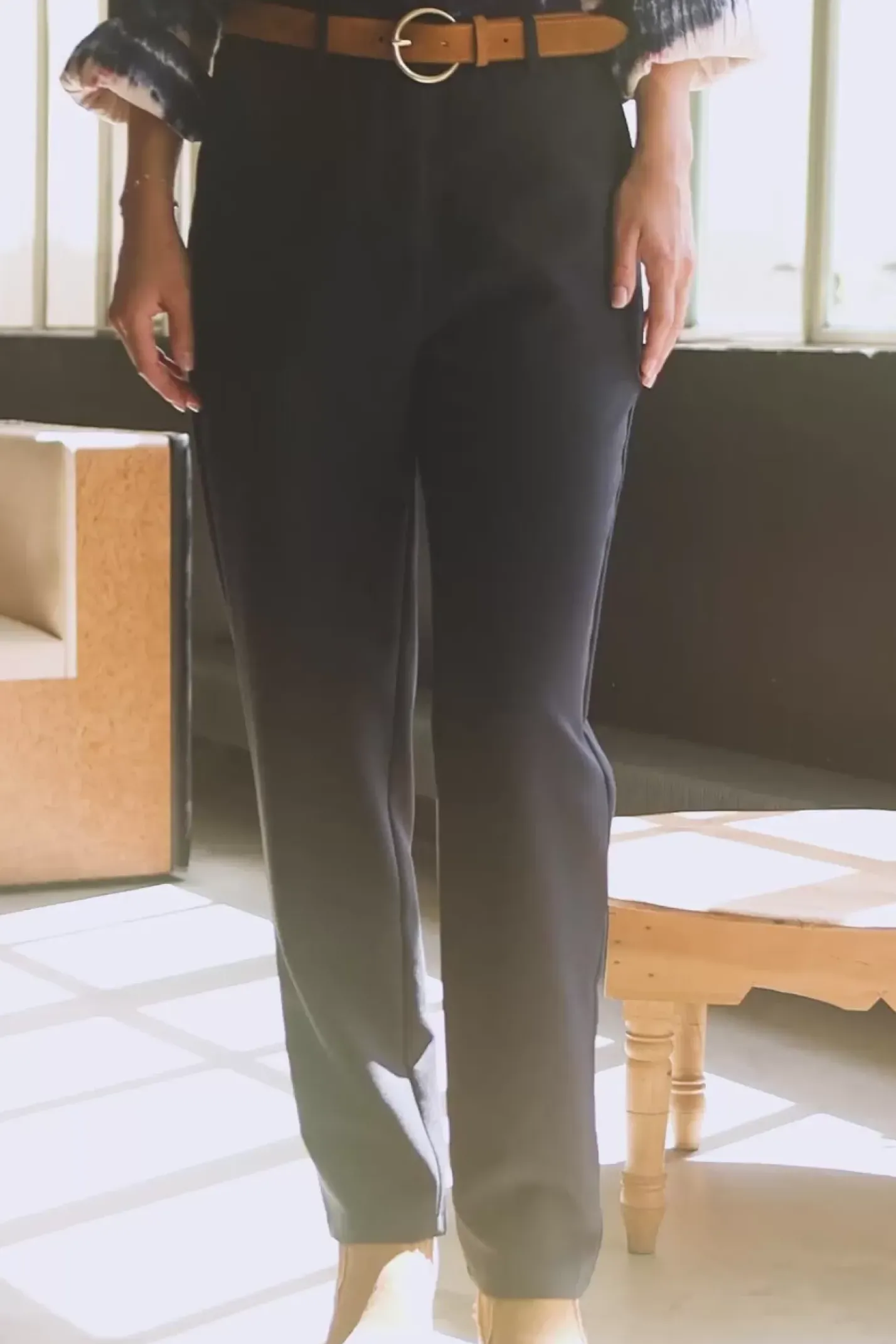 LA PETITE ÉTOILE Pantalons & Jeans|Pantalon Aris Marine