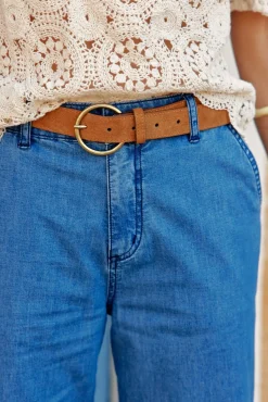 LA PETITE ÉTOILE Pantalons & Jeans|Pantalon Brielle Chambray