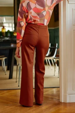 LA PETITE ÉTOILE Pantalons & Jeans|Pantalon Cady Caramel