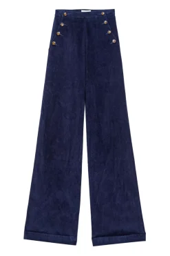 LA PETITE ÉTOILE Pantalons & Jeans|Pantalon Cady V Marine