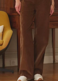 LA PETITE ÉTOILE Pantalons & Jeans|Pantalon Cady V Cafe