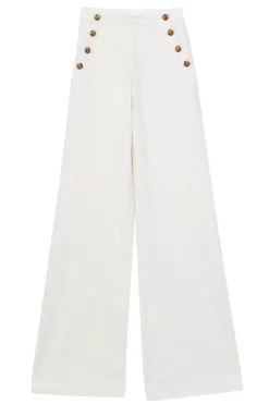 LA PETITE ÉTOILE Pantalons & Jeans|Pantalon Cady V Ecru