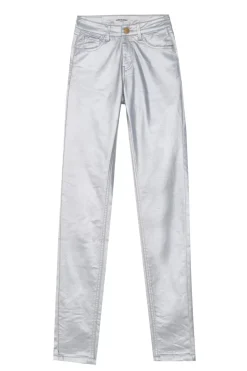 LA PETITE ÉTOILE Pantalons & Jeans|Pantalon Doli Argent