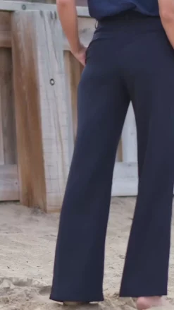 LA PETITE ÉTOILE Pantalons & Jeans|Pantalon Egu Marine