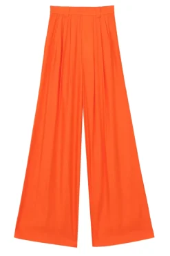 LA PETITE ÉTOILE Pantalons & Jeans|Pantalon Hilda Orange