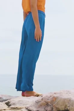 LA PETITE ÉTOILE Pantalons & Jeans|Pantalon Hilda Bleu