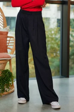 LA PETITE ÉTOILE Pantalons & Jeans|Pantalon Jomana Marine