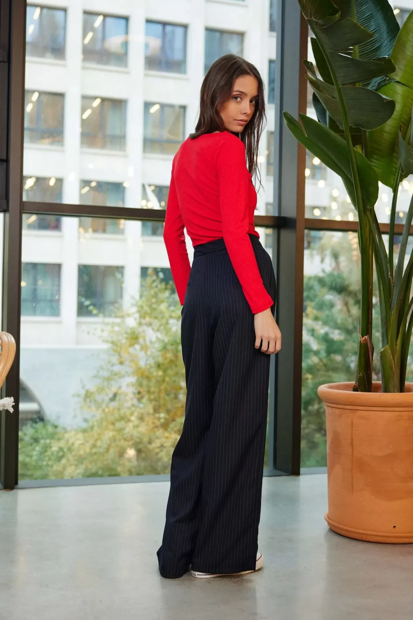 LA PETITE ÉTOILE Pantalons & Jeans|Pantalon Jomana Marine