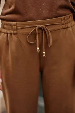 LA PETITE ÉTOILE Pantalons & Jeans|Pantalon Karama Tabac