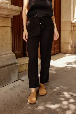 LA PETITE ÉTOILE Pantalons & Jeans|Pantalon Karama Noir
