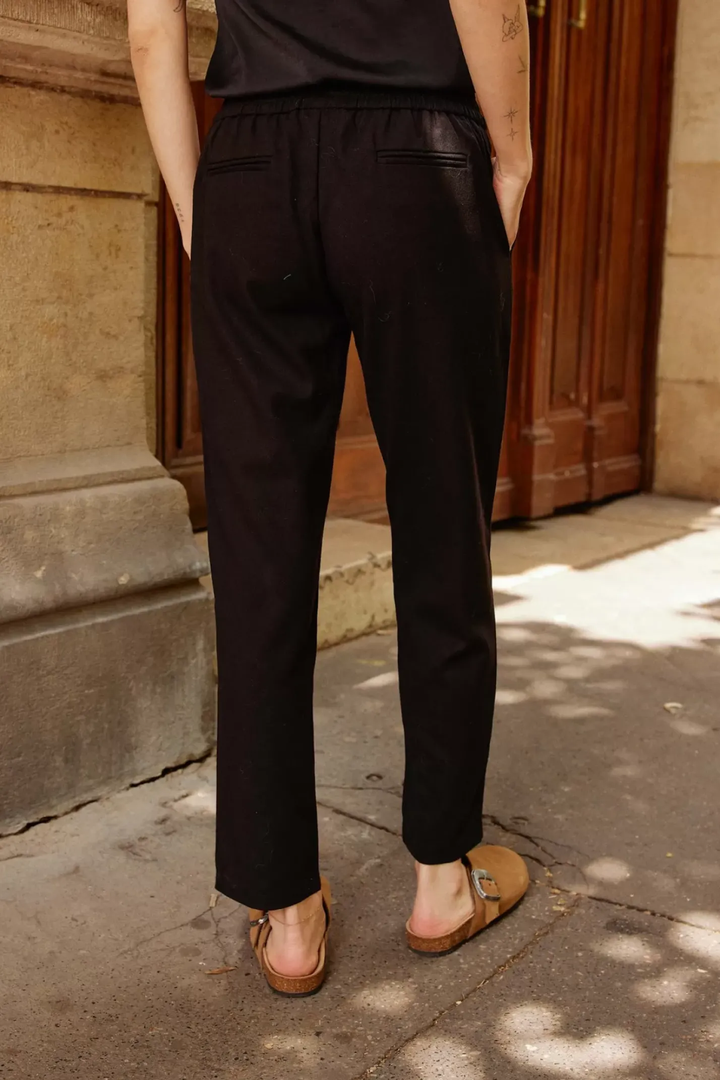 LA PETITE ÉTOILE Pantalons & Jeans|Pantalon Karama Noir