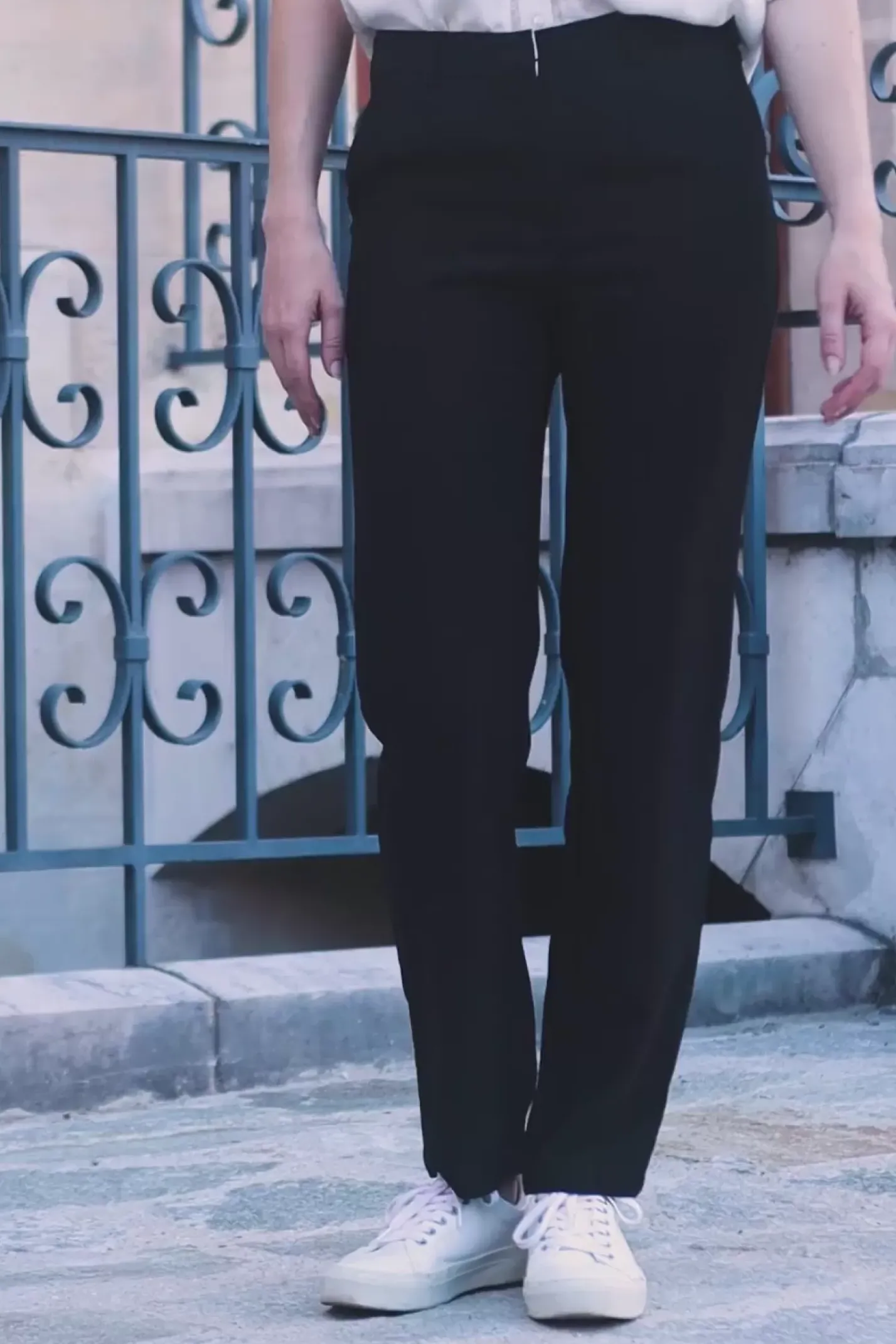 LA PETITE ÉTOILE Pantalons & Jeans|Pantalon Katnis Noir