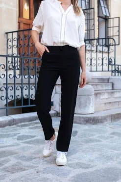 LA PETITE ÉTOILE Pantalons & Jeans|Pantalon Katnis Noir