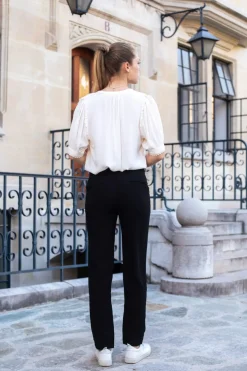 LA PETITE ÉTOILE Pantalons & Jeans|Pantalon Katnis Noir