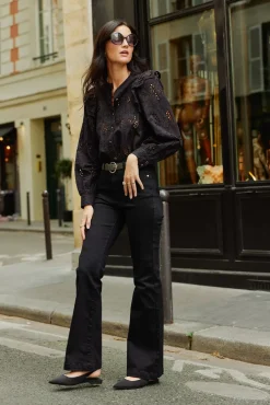 LA PETITE ÉTOILE Pantalons & Jeans|Pantalon Lancelot T Noir