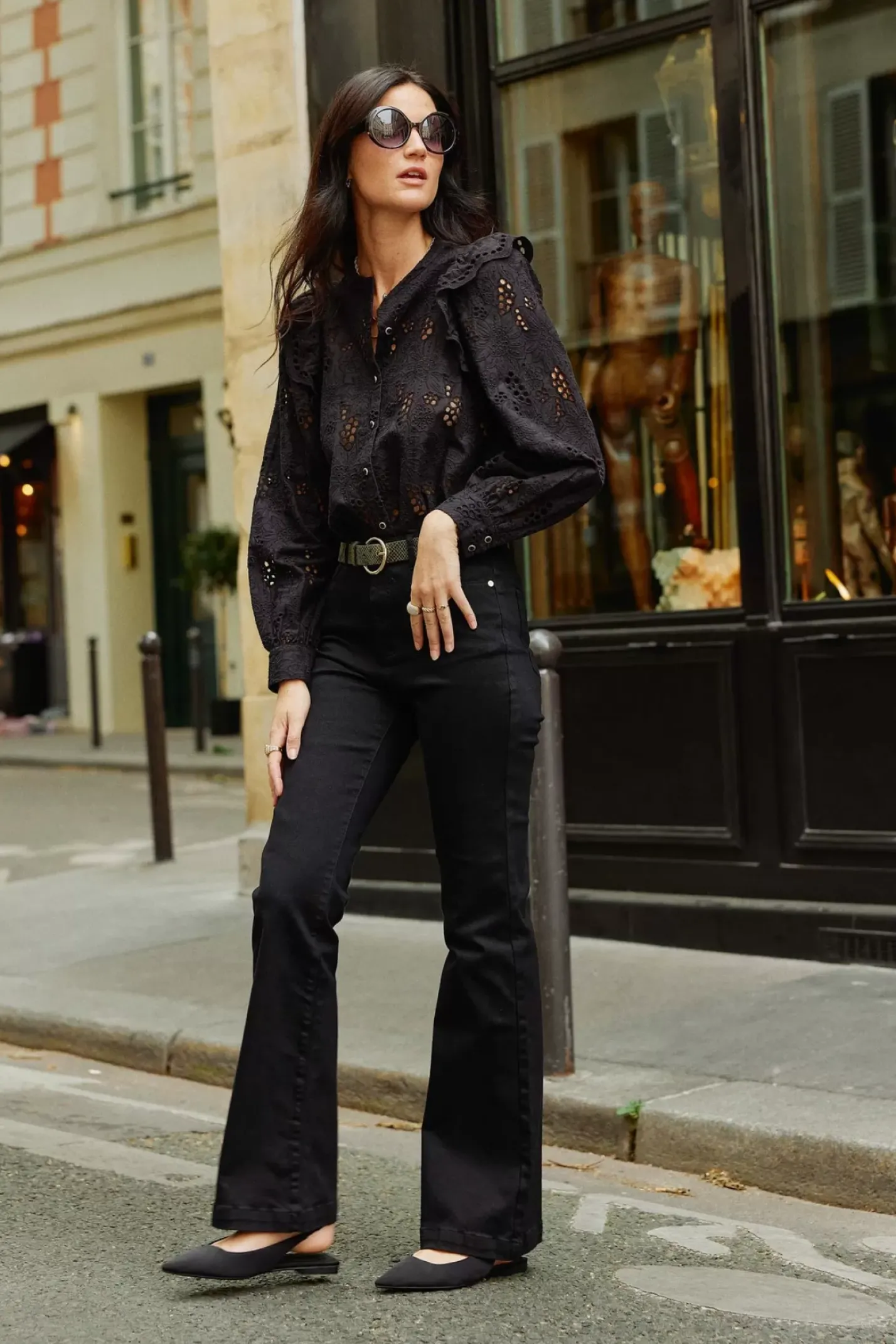 LA PETITE ÉTOILE Pantalons & Jeans|Pantalon Lancelot T Noir
