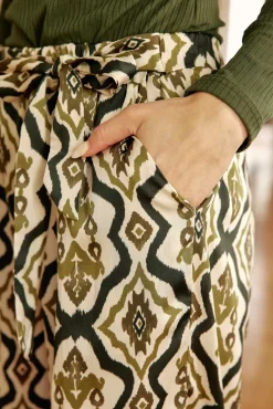 LA PETITE ÉTOILE Pantalons & Jeans|Pantalon Latea Vert