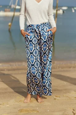 LA PETITE ÉTOILE Pantalons & Jeans|Pantalon Latea Bleu