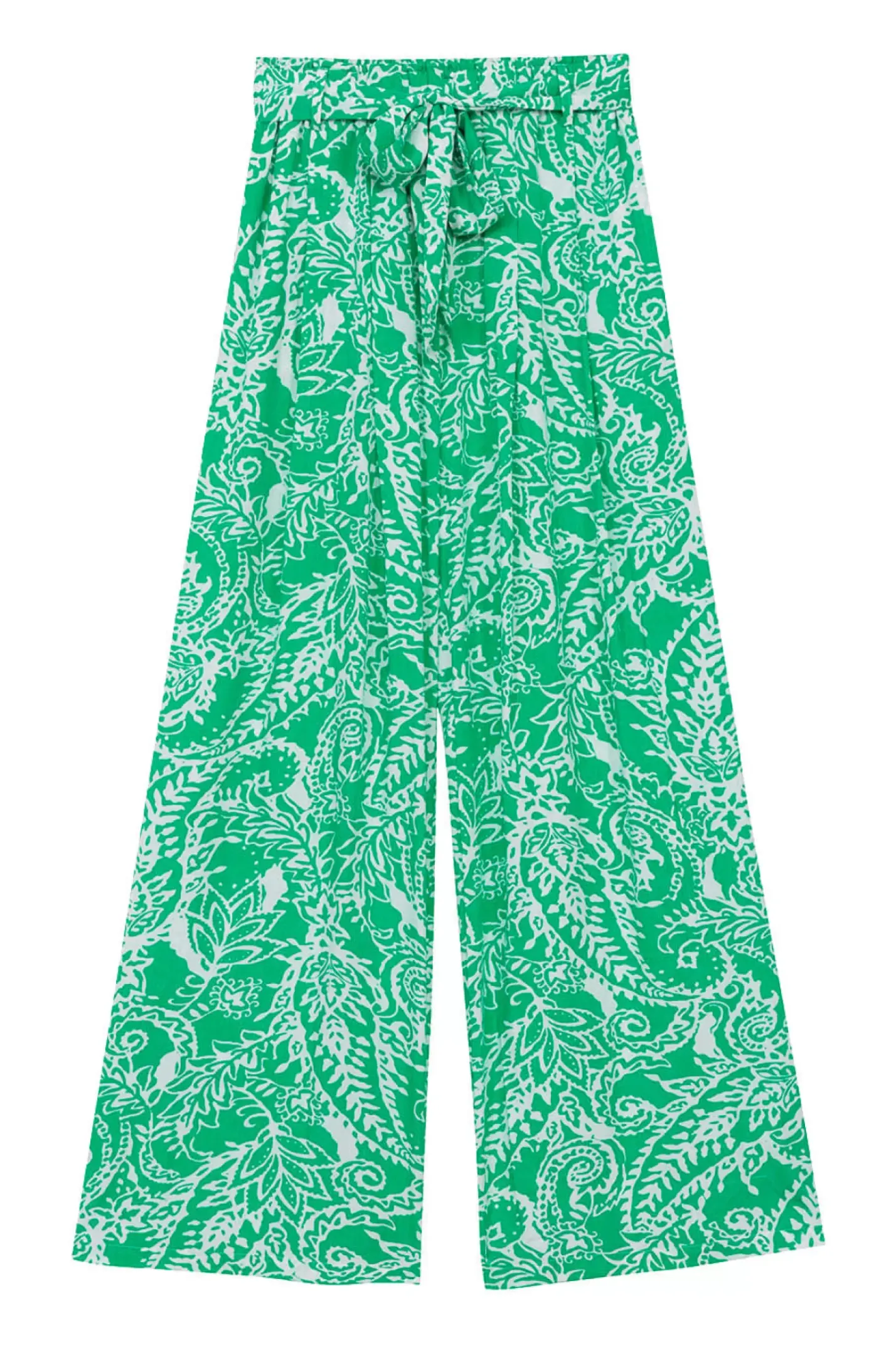 LA PETITE ÉTOILE Pantalons & Jeans|Pantalon Lemaa Vert/Ecru