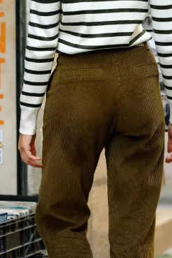 LA PETITE ÉTOILE Pantalons & Jeans|Pantalon Marisol Kaki