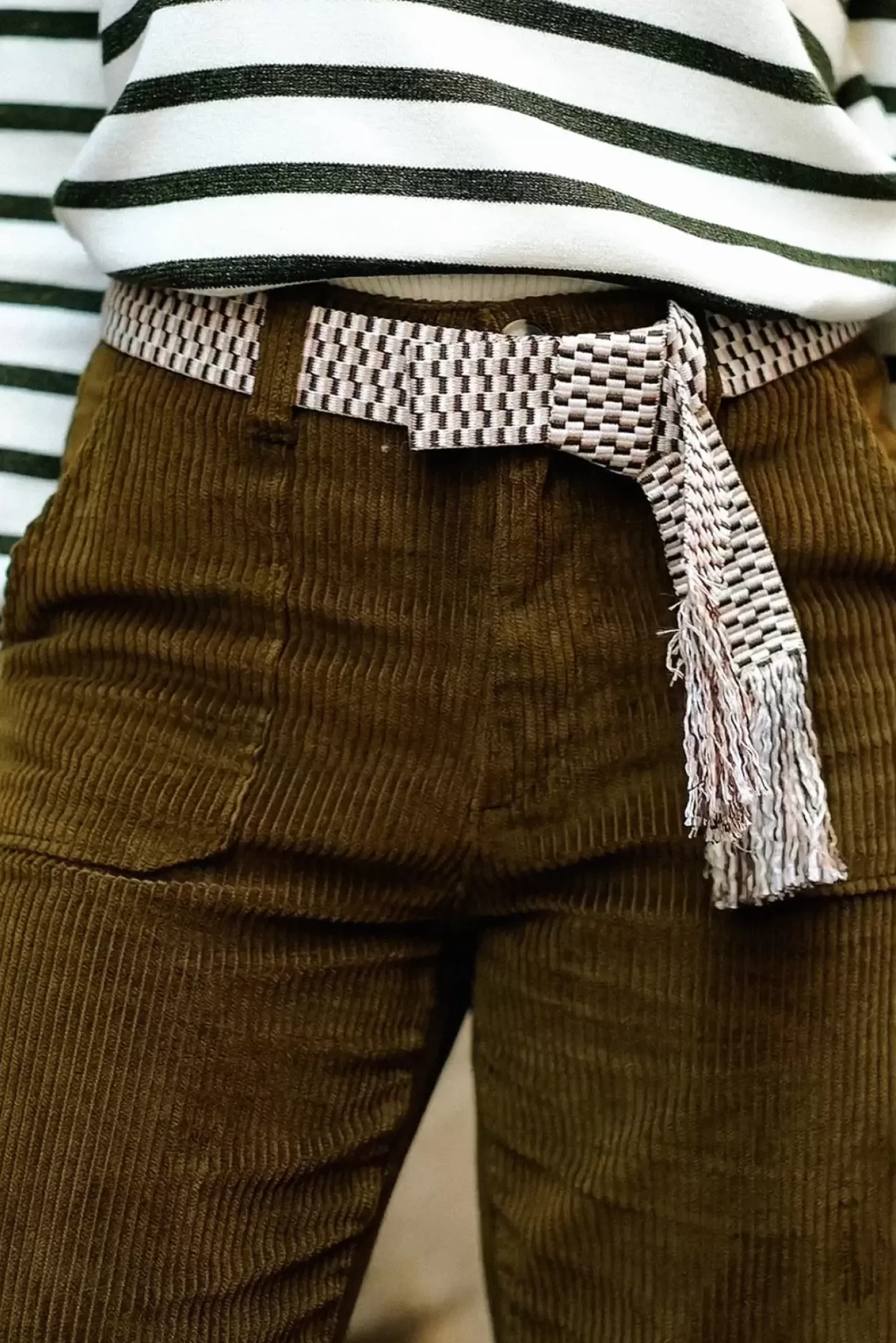 LA PETITE ÉTOILE Pantalons & Jeans|Pantalon Marisol Kaki