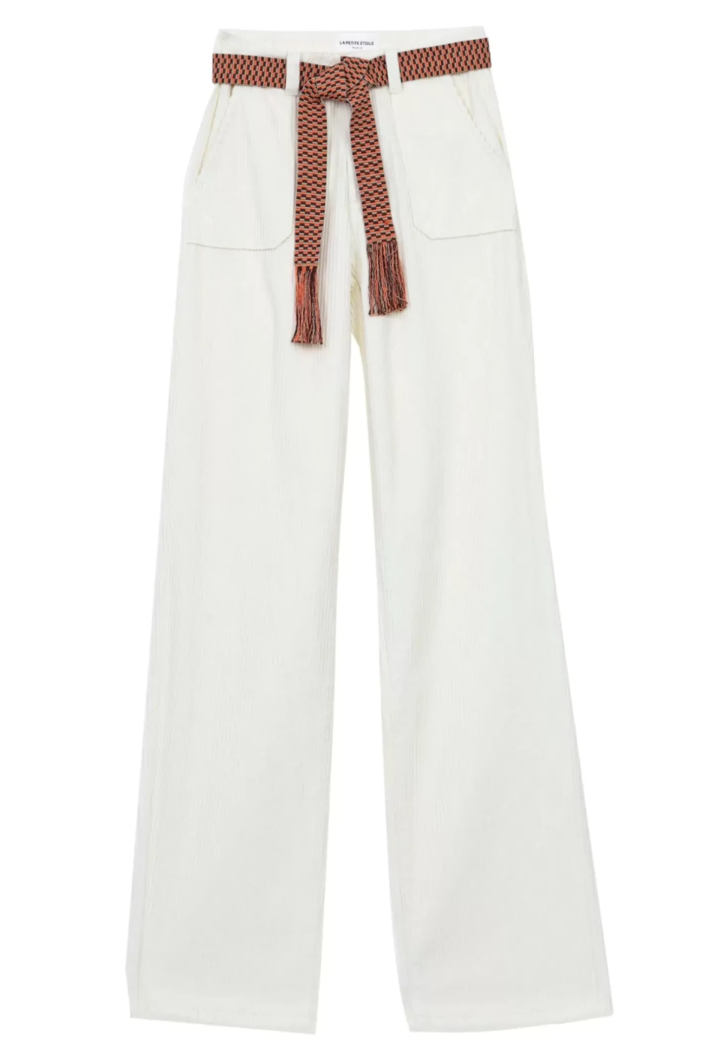 LA PETITE ÉTOILE Pantalons & Jeans|Pantalon Marisol Ecru