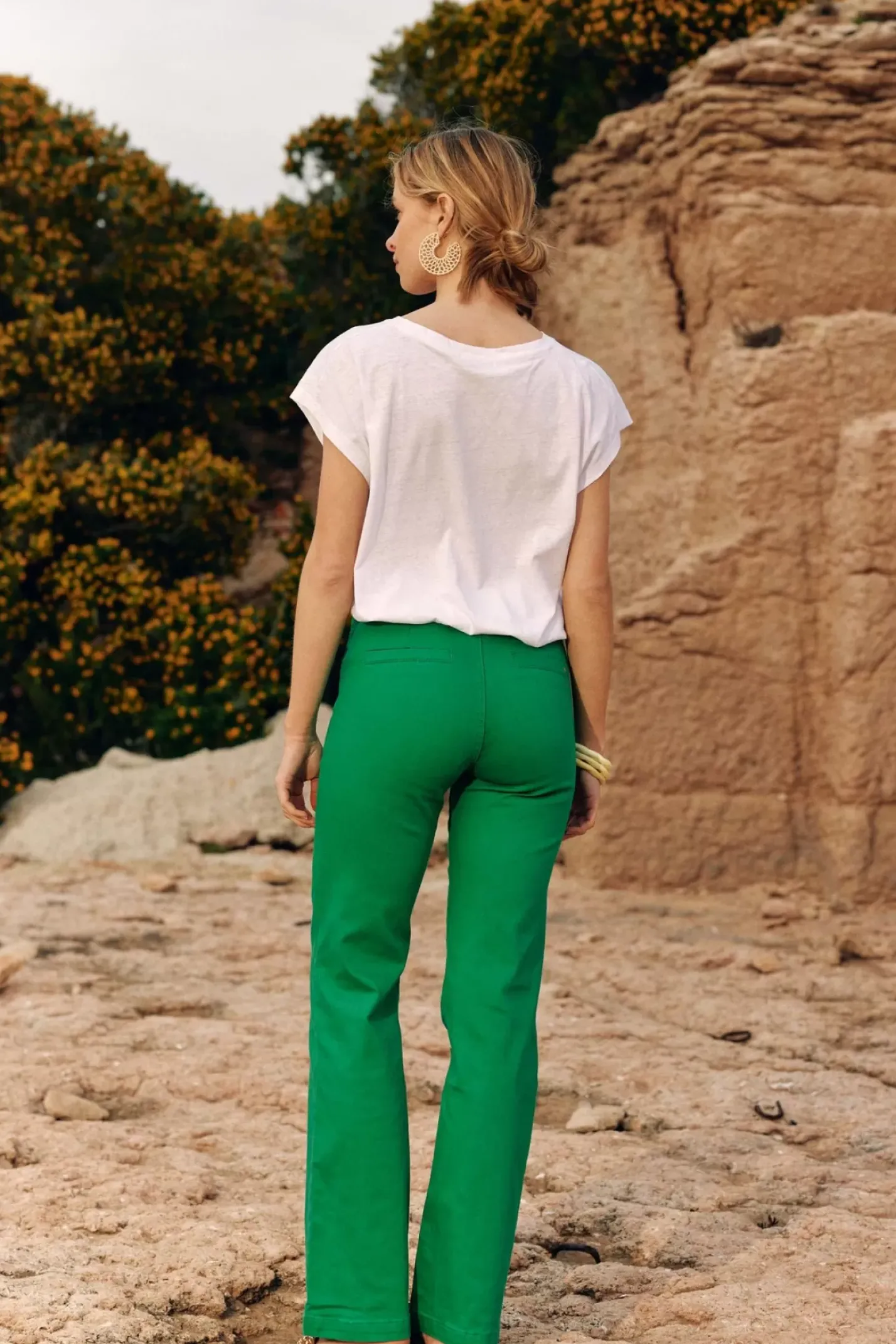 LA PETITE ÉTOILE Pantalons & Jeans|Pantalon Sonny T Vert
