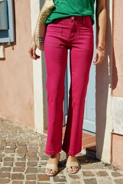 LA PETITE ÉTOILE Pantalons & Jeans|Pantalon Sonny T Fuchsia