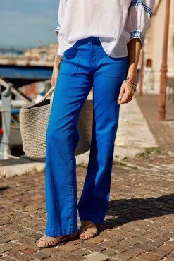 LA PETITE ÉTOILE Pantalons & Jeans|Pantalon Sonny T Bleu