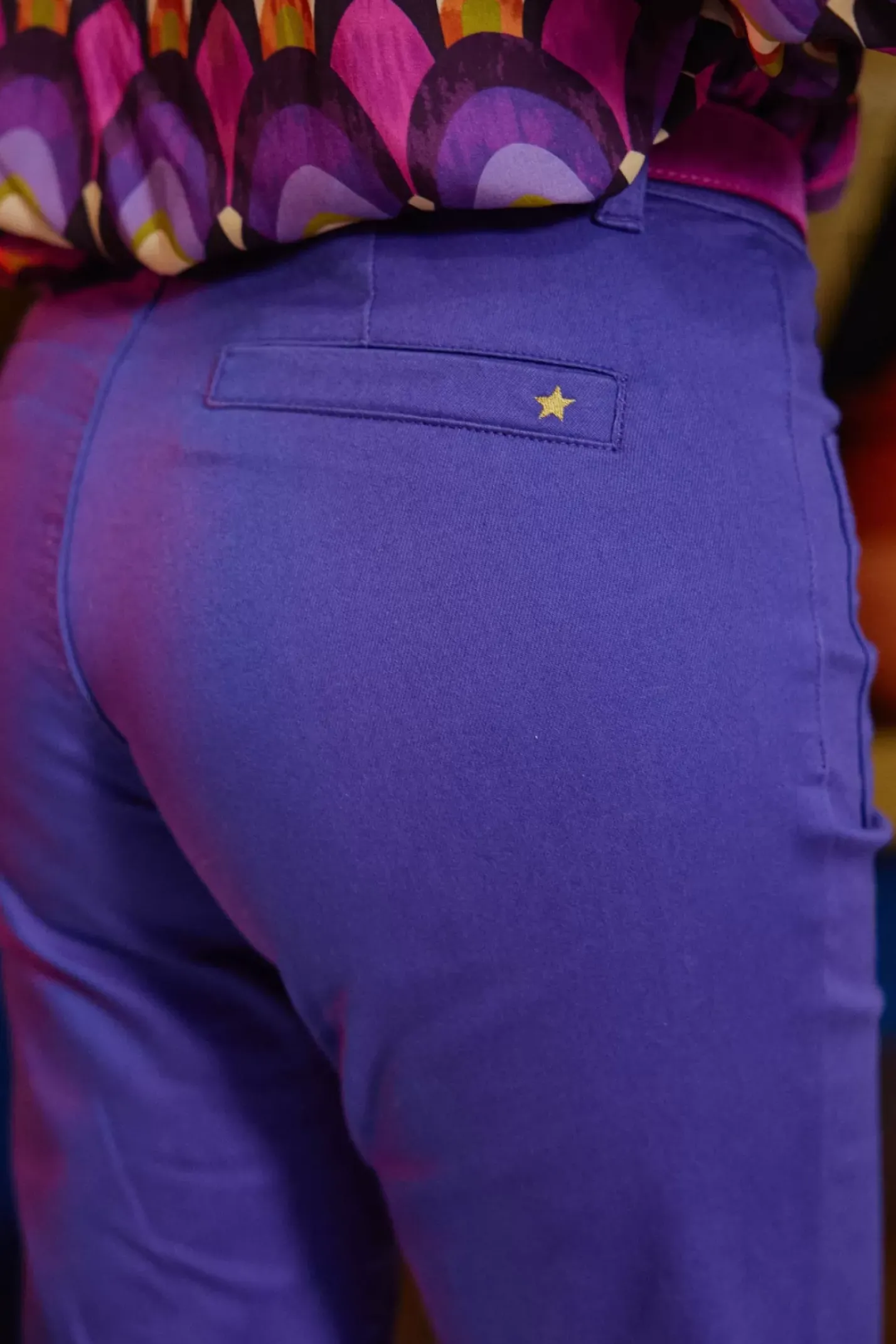 LA PETITE ÉTOILE Pantalons & Jeans|Pantalon Sonny T Violet