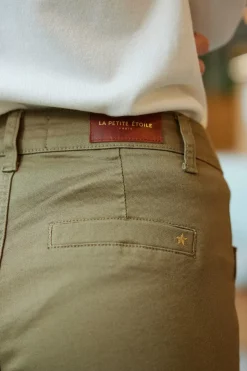 LA PETITE ÉTOILE Pantalons & Jeans|Pantalon Sonny T Kaki