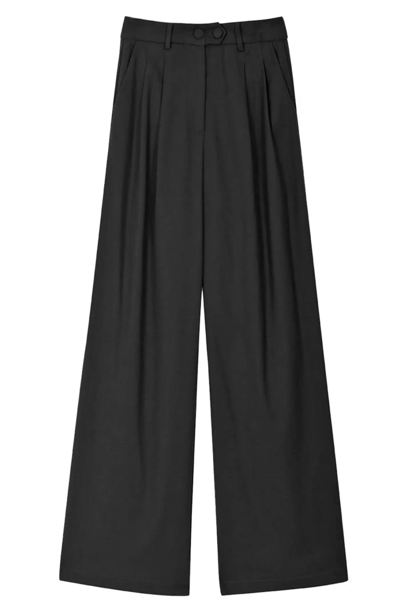 LA PETITE ÉTOILE Pantalons & Jeans|Pantalon Zeline Noir