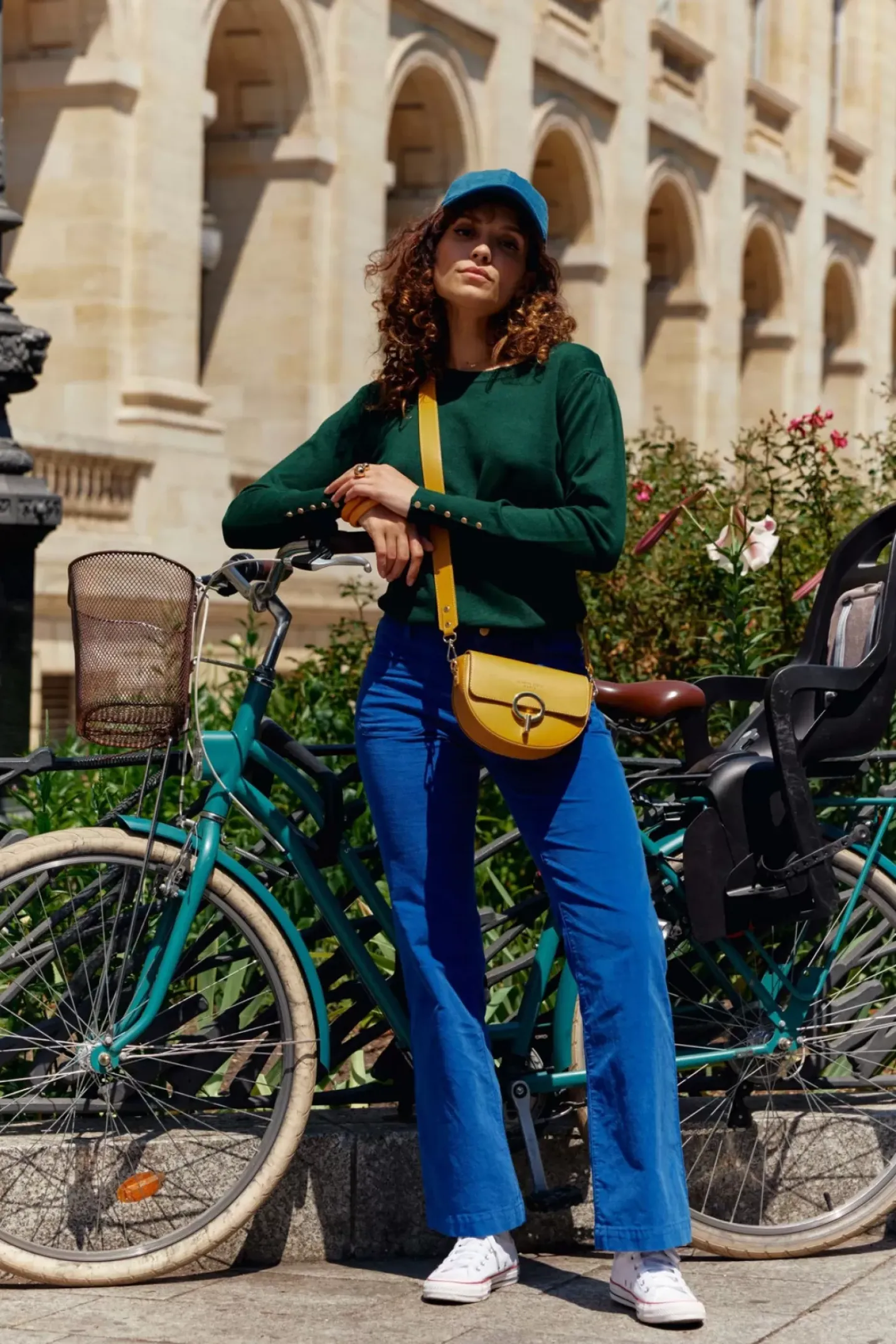 LA PETITE ÉTOILE Mailles|Pull Beatrice Vert Anglais