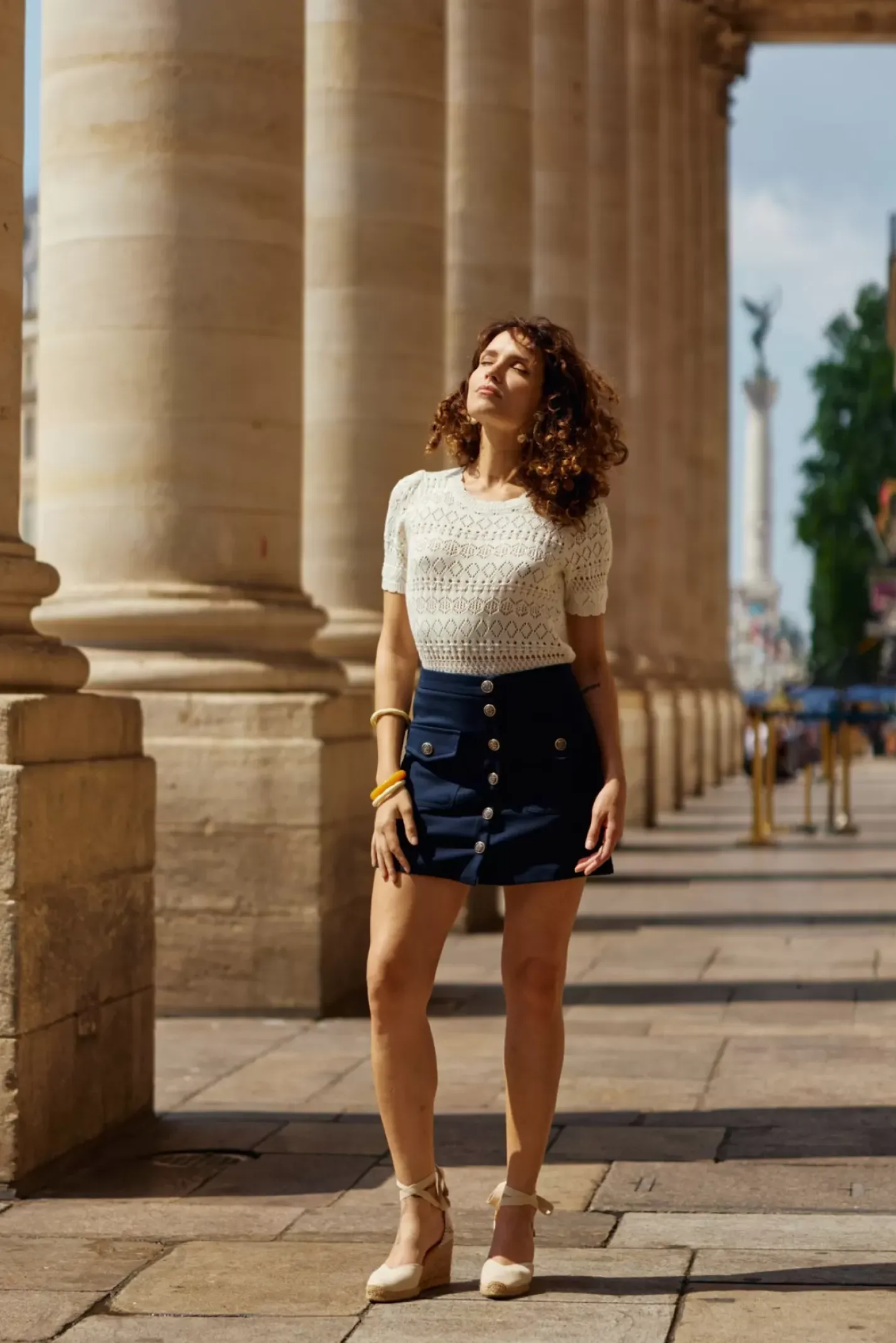 LA PETITE ÉTOILE Mailles|Pull Indiana Ecru