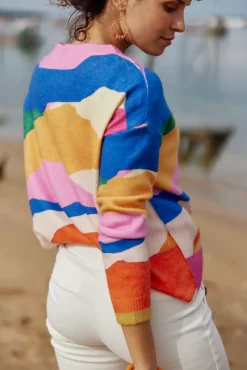 LA PETITE ÉTOILE Mailles|Pull Isaline Multico